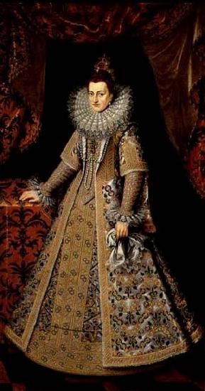 POURBUS, Frans the Younger Isabella Clara Eugenia of Austria Sweden oil painting art